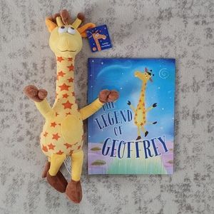 Toys R Us Geoffrey plush and book